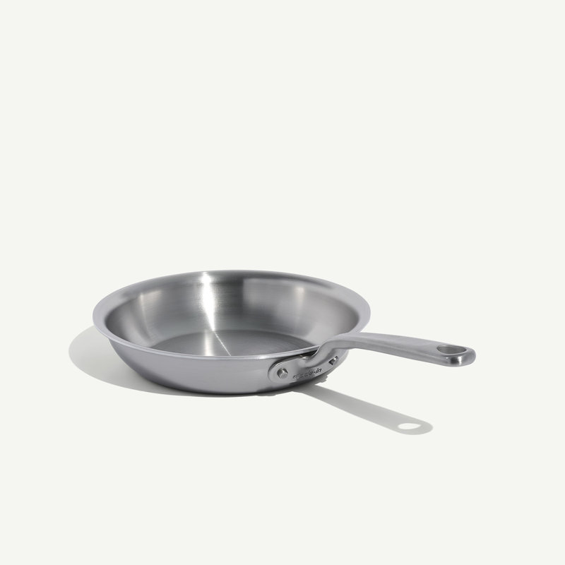 Stainless Clad Fry Pan, 8"