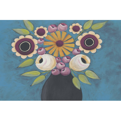Flowers Galore I by Grace Popp - Wrapped Canvas Painting