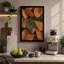 Autumn Leaves Close Botanical - Wrapped Canvas-293179066-293179069