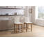 Tabouret de comptoir rembourré Alayha-845734061