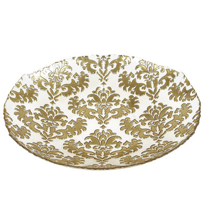 Mchaney Glass Decorative Bowl 1
