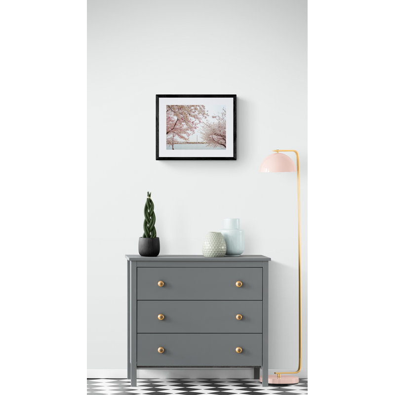 Full Bloom Ii Print by Scott Wurzel, Black Framed Canvas, 25" H x 33" W 