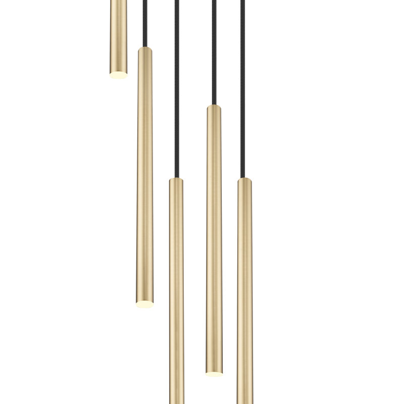 Mahlum 11 Light Chandelier, Gold