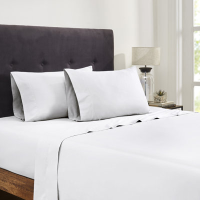 Ensemble de draps en satin de coton 400 fils 