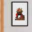 " Santa At His Desk " by Norman Rockwell-1875680070