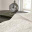 Grand couvre-lit réversible crème - rembourrage en coton prélavé doux au toucher, grâce à la courtepointe, matelas profond surdimensionné, comprend 2 taies décoratives agréables, élégantes et incluses