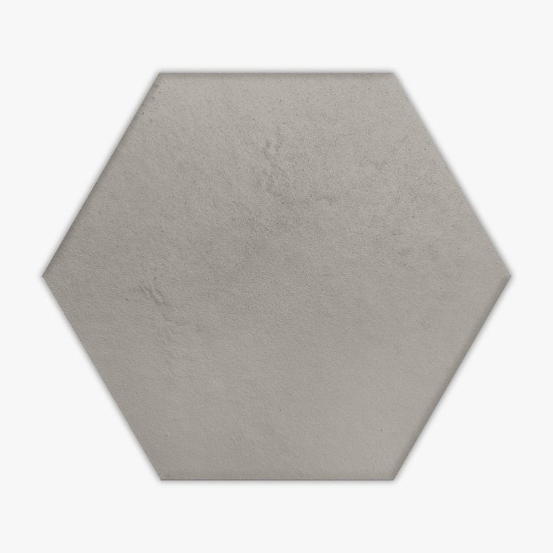 Elements Greige Matte 6 Porcelain Tile, Gray