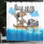 Rideau de douche simple Janna-21843960