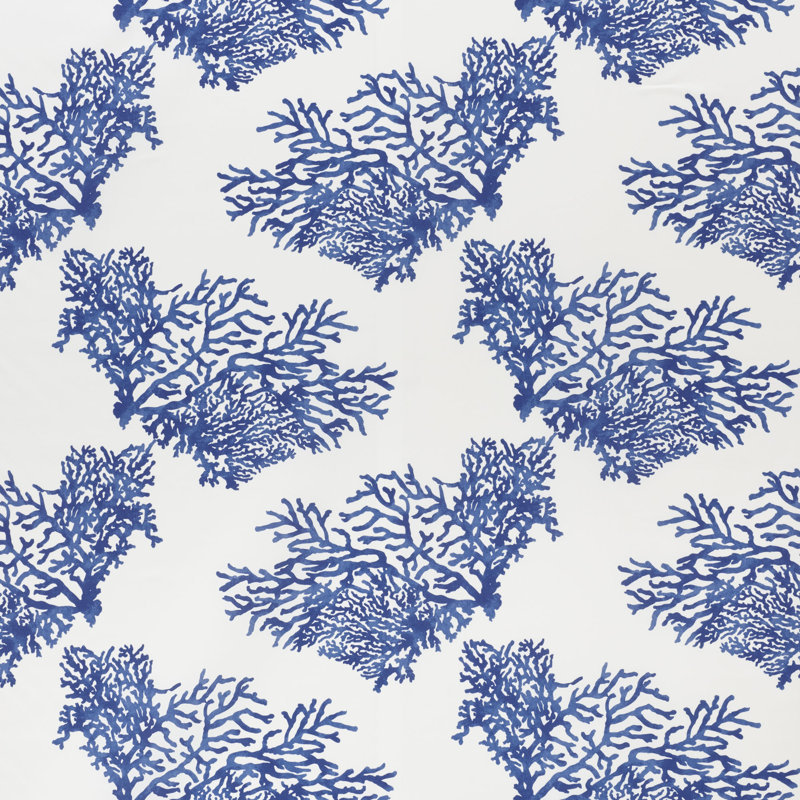 Great Barrier Reef II Fabric, Indigo