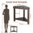 Acacia Shower Stool-686874318