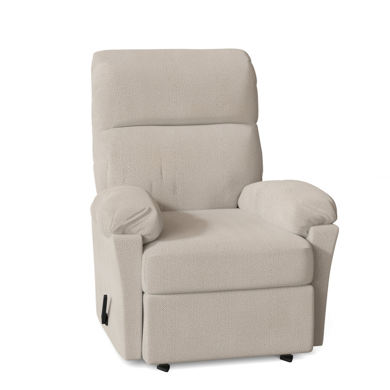 Balmore Recliner, Platinum Ivory Performance Chenille