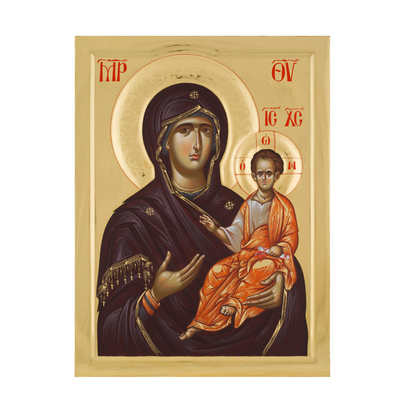 Art sur toile Marcus Jules Mother of God, H 19 po x l 14 po