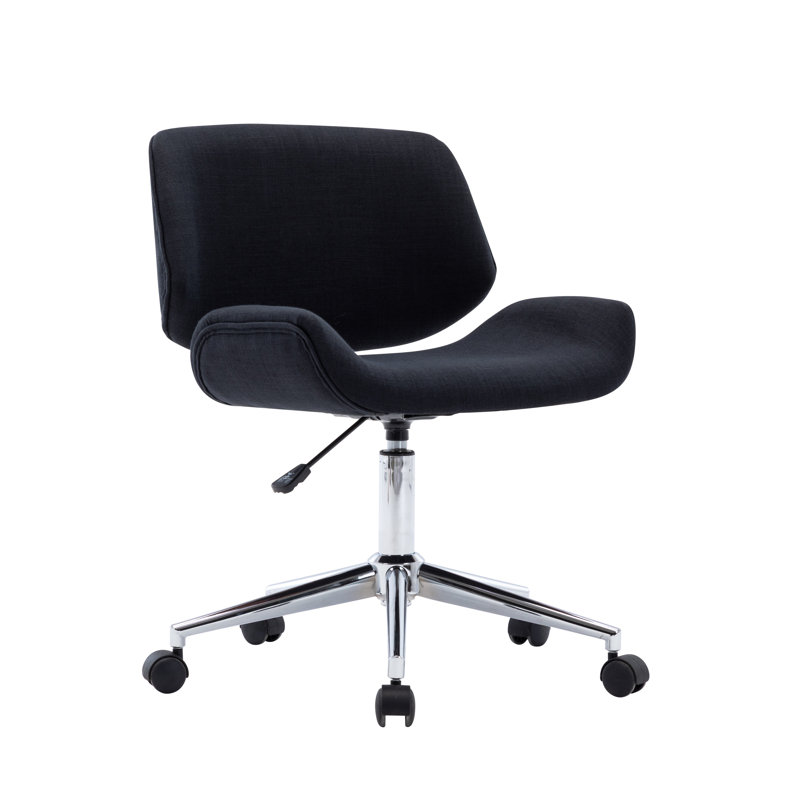 Chaise de bureau Amaka, Noir