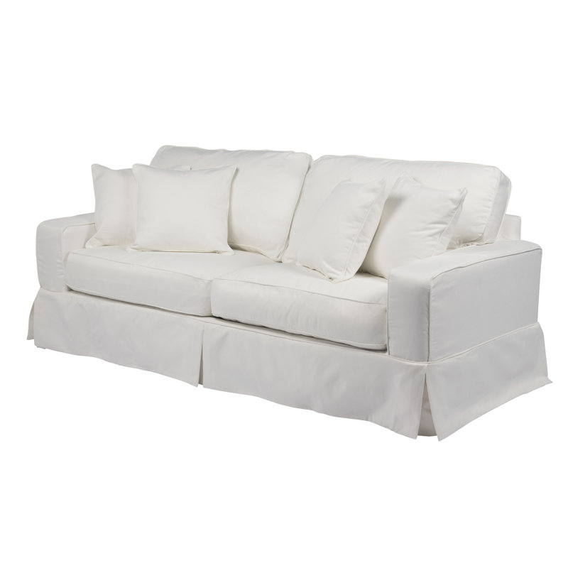88'' Sofa, White