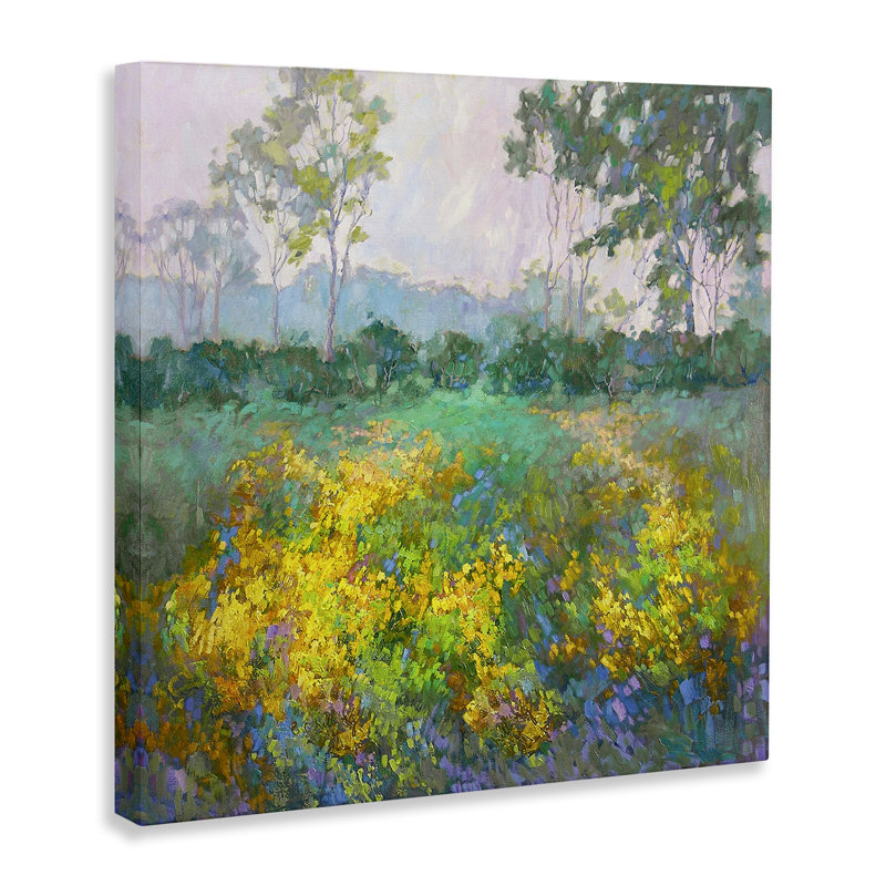 Complex Meadow Terrain Canvas Wall Art by Barbara Schilling, 24" H x 24" W