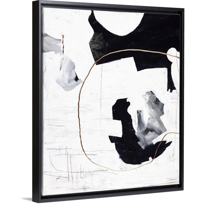 Foundry I, reproduction d'art sur toile, H 22 po x l 18 po x P 1,75 po, Cadre flottant noir