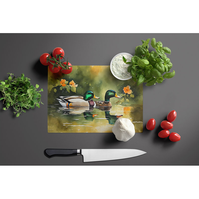 Mallard Glass Cutting Board