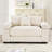 54.3" Corduroy Fabric Oversized Armchair,Club Chair-1120633304