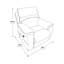 Bryson Faux Leather Recliner-1182381781