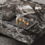 Creative Square Granite Slab Coffee Table-587320875