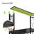Jahod 5-Tier Foldable Metal Shelving Unit with Wheels-1034127964-1037206104