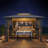 10 Ft. X 12 Ft. Aluminum Patio Gazebo with Double Steel Roof, Mosquito Netting, and Curtains