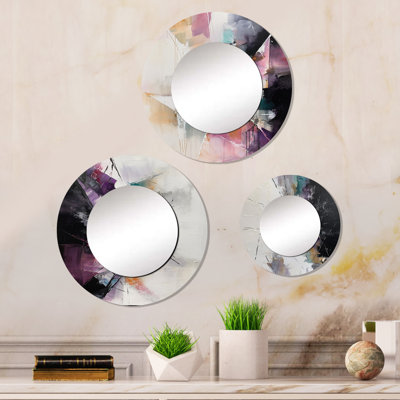 Callands Metal Round Mirror
