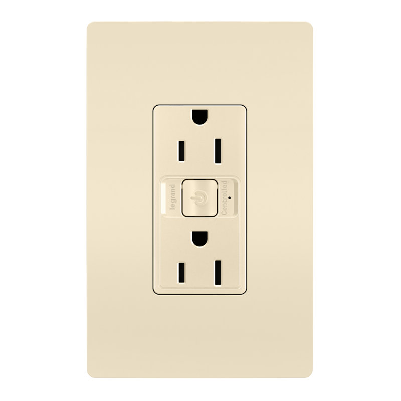 Prise radiant® Smart 15A avec Netatmo, Amande clair