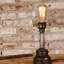 Lampe de table rétro en métal de style industriel