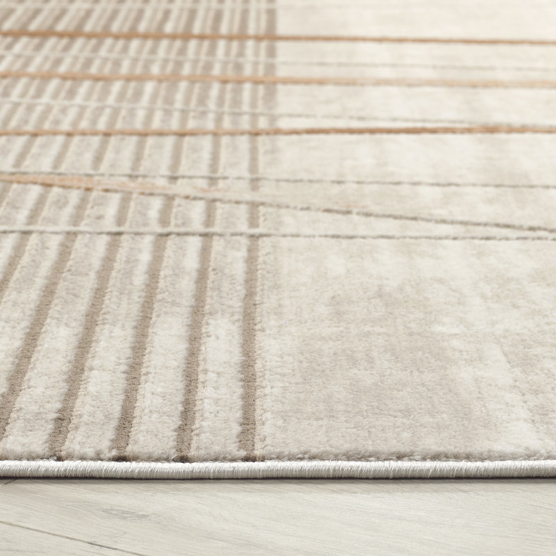 Lochlen Abstract Area Rug, Rectangle 80cm x 150cm