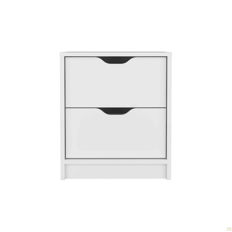 Table de chevet 2 tiroirs, table de bout, table d'appoint