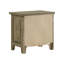 Fully Assembled 2-Drawer Nightstand, Vineyard Oak