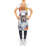 No Pattern Bib Apron