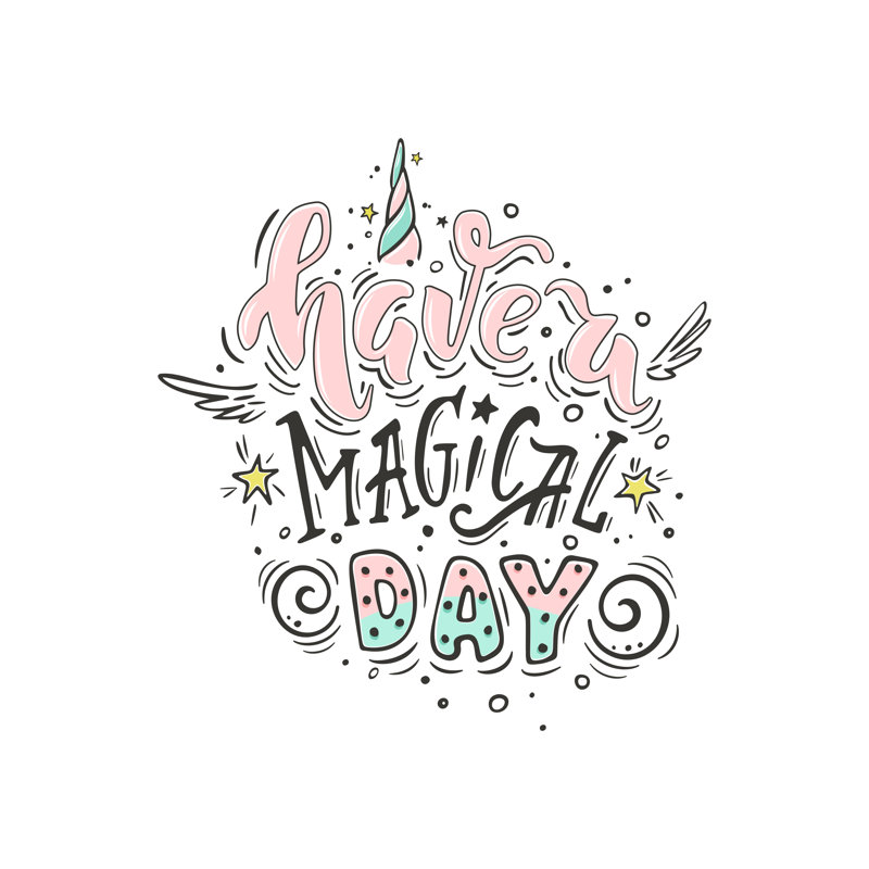 Magical Day by SvetaZi - Wrapped Canvas Print, 76cm H x 76cm W