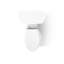 Toilette allongée deux pièces 1,28 GPF (économe en eau) avec chasse d'eau à haut rendement Highline ™ (siège non inclus)-47431423