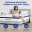 Matelas profond de 8 pouces pour sommeil profond dans une boîte, matelas hybride doux à plateau euro et matelas à ressorts ensachés en mousse à mémoire de forme-632476592-632476598