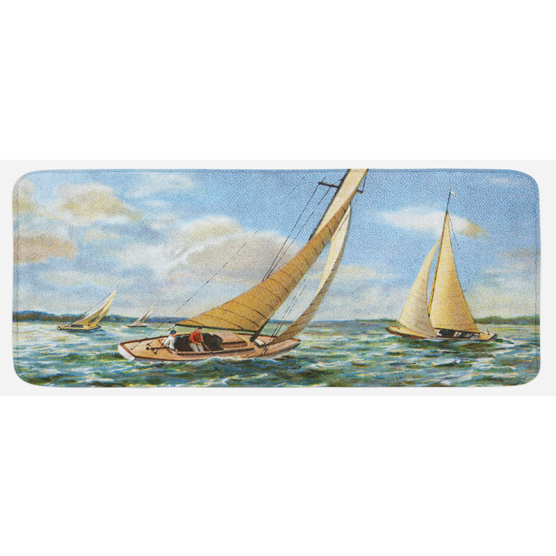 Tapis de cuisine pour bateau