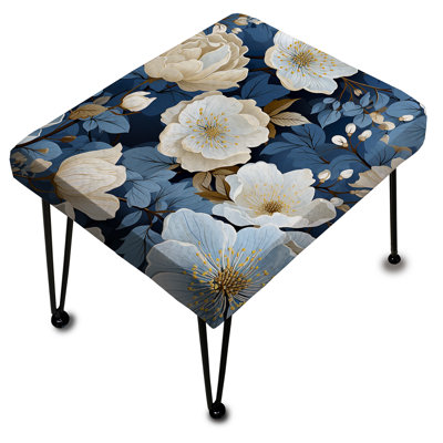 Motif floral bleu Tranquil Blooms