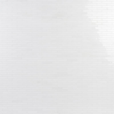 Thassos 0.75" x 4" Marble Linear Mosaic Wall Tile