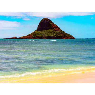 Kualoa Regional State Park Beach In East Oahu, Hawaii Print by Brian Mc Clean