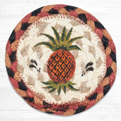  IC-375 Pineapple Printed Coaster 5"x5"