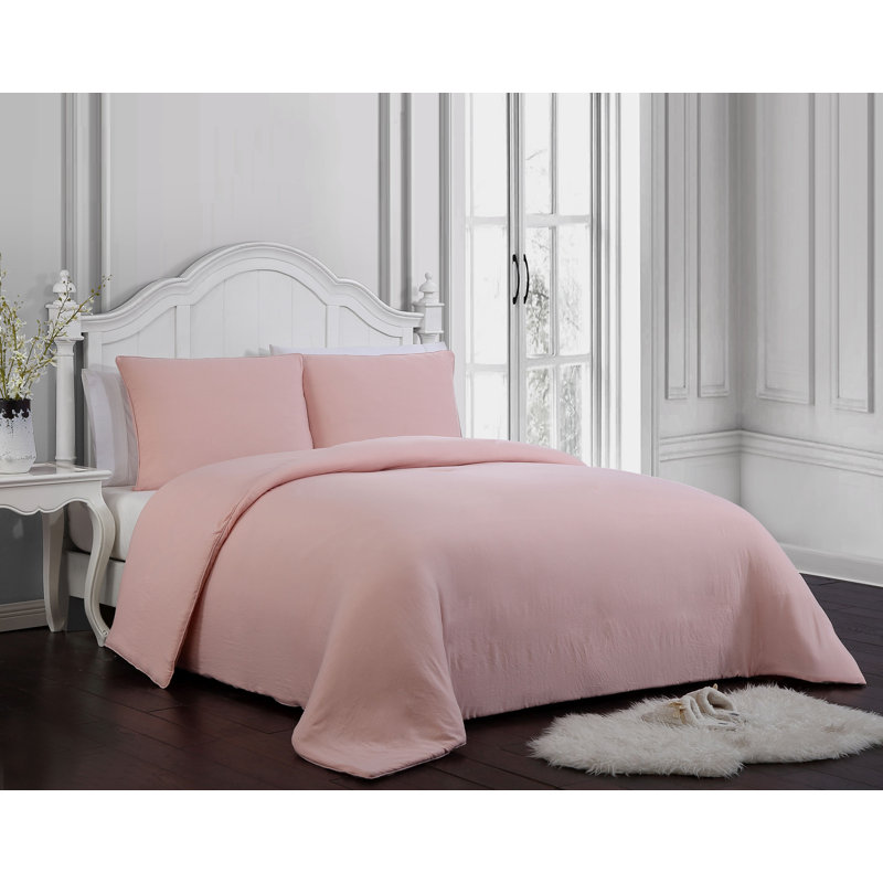 Comforter, Blush, Queen Comforter + 2 Standard Shams