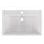 24 Inch Bathroom Vanity Sink Top, Ceramic Basin, 2.6-Inch Thickened Ceramic Basin, Does Not Include Faucet and Drain