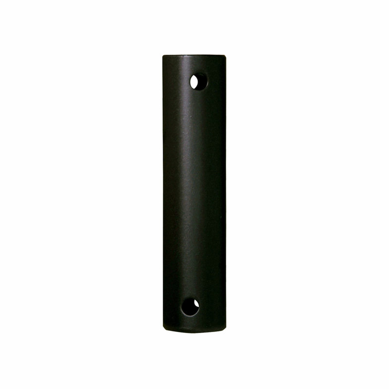 12-inch Ceiling Fan Downrod - Black, Black, 12" H x 1" W x 1" D