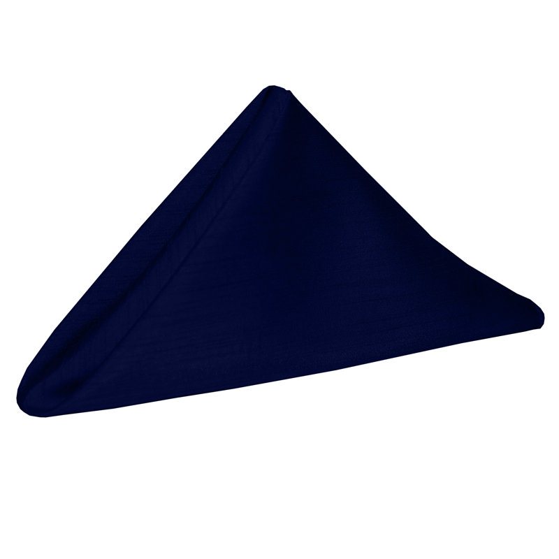 Yulia Silk Square Napkin, Deep Royal, 20" x 20"
