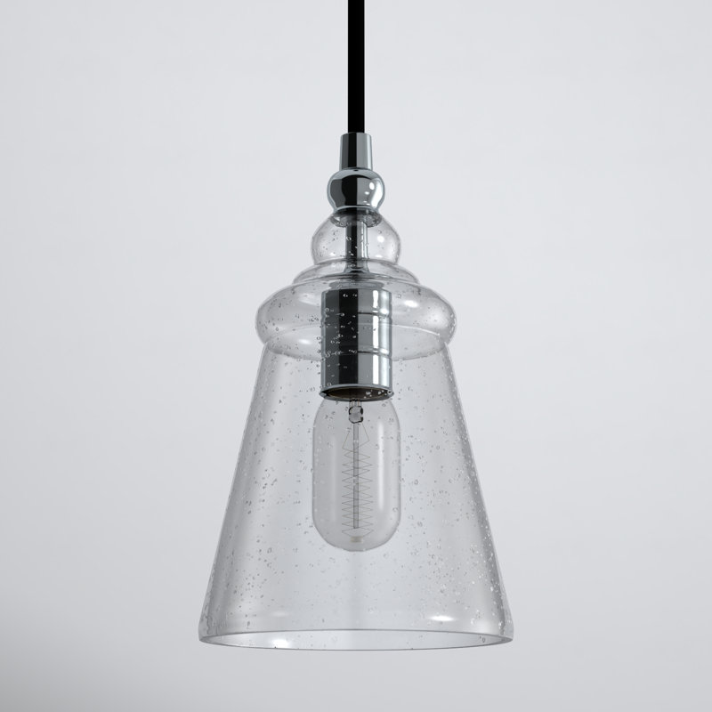 Levine 1 - Light Single Pendant, Chrome