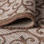 Tapis d'intérieur / extérieur taupe / espresso Haggerty-1892831852