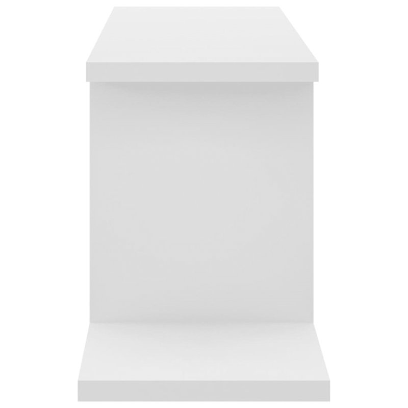 Lajerrica 2 Piece Accent Shelf, White