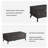 Cabral 4-Leg Coffee Table -  with Storage, Living Room-647455778