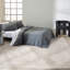 Tapis gris argenté à motif abstrait Ck024-86773878